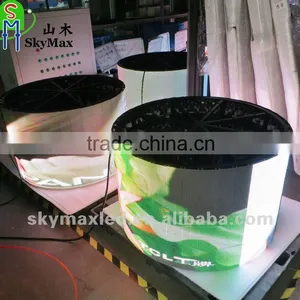 P6mm P6 Indoor Hang Column Led Advertising Screen thumbnail-1