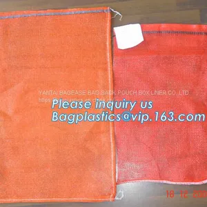 RASCHEL MESH BAG, LENO DRAWSTRING MESH NET BAG, NYLONG MESH, POLY TARPAULIN COVER, DUMPSTER LINERS thumbnail-4