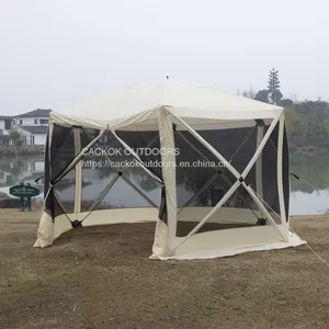 6 Sides Gazebo House Tent thumbnail-3
