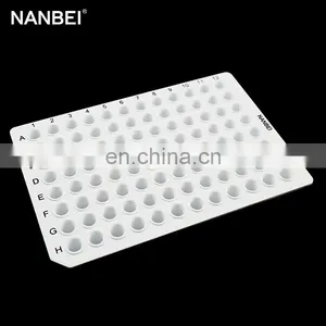 Hotsale 0.1ml 02ml Full Semi Skirt White Clear Pcr Plate thumbnail-2