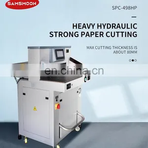SPC-498HP With Infrared Protection Function and High Efficiency Program Control Paper Cutting Machine for 490 mm Paper thumbnail-4
