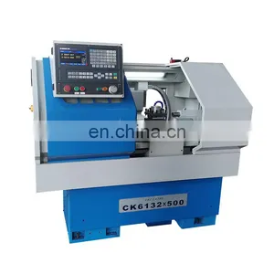 Siemens 808DA Cnc Flat Bed Lathe CK6132x500 With High Precision thumbnail-3