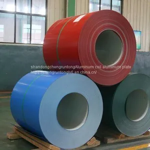 Manufacturers Supply Color Coated Aluminum Rolls Can be Pressed Corrugated Board Polyester Paint Fluorocarbon Paint Film Thickness Can be 60um China's Largest Manufacturer thumbnail-5