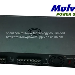 19 Inch 1u 16CH Outputs 12V20A 250W AC DC Central Rackmount Power Supply Distribution Box thumbnail-2