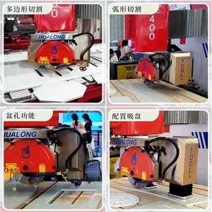 China Bridge Multi-Blade Granite Marble Cutter Block Cutting Machine for Granite Marble Stone Cutter Machinery thumbnail-5
