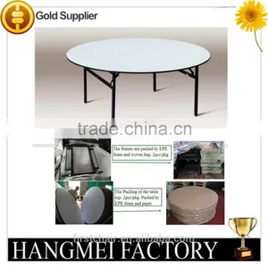 2016 Durable and Exquisite Design Folding Round Banquet Table HM-T1 thumbnail-6