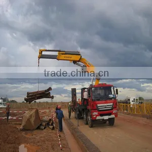 3.2 Tons Truck Mounted Telescoping Boom CraneSQ3.2SK1Q/K2Q thumbnail-2