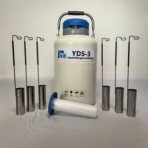 3L Artificial Insemination Lightweight Liquid Nitrogen Tank thumbnail-3