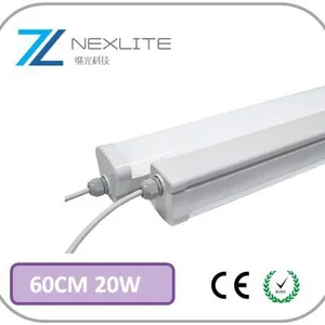 Industrial Tri-Proof Light for Warehouse Garage & Workshop Waterproof LED Tube 20W 40W 60W 0.6m 1.2m 1.5m Versions Available thumbnail-1