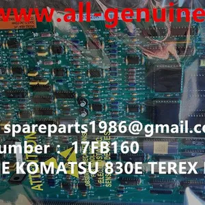 17FB160 CARD GE MT4400AC MT3600 KOMATSU 8830E 930E TEREX BELAZ 75131 MINING DUMP TRUCK HAULER thumbnail-1