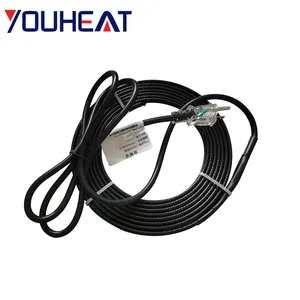Heat Trace Cable for Pipes Concrete Tinned Copper Self Regulating Underfloor Heating Cable Copper Conductor Construction thumbnail-5