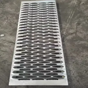 Find Similar Icon Safety Grating Walkway Anti-Skid Perforated Metal Plate With Crocodile Mouth Hole Cut Welded Bended thumbnail-2
