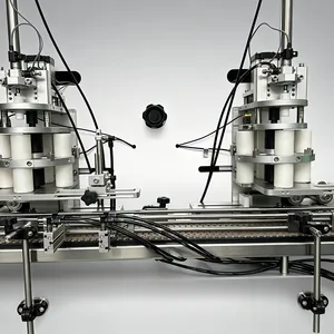 BPM-200 Double Head Bottle Cotton Plugging Machine Servo Motor Control thumbnail-4