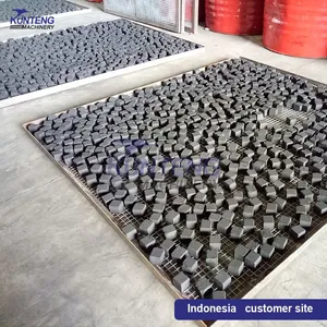 Industrial Coal Rod Pillow Shaped Charcoal Barbecue Charcoal Mesh Belt Dryer EPC thumbnail-2