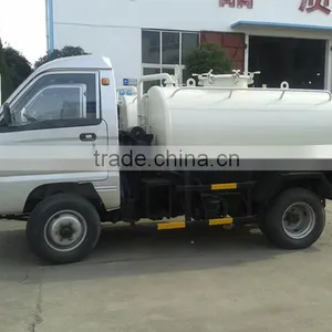 2015 Low Price FOTON Sewage Tank for Sale,4x2 Sewage Suction Tanker Truck thumbnail-1