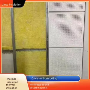 Firewall Board, Perforated Composite Sound-absorbing Board, Dust-proof and Noise-reducing, Long-term Supply, Jin sa thumbnail-1