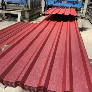 PPGI Color Coated Corrugated Steel Roofing Sheet for Building Roof Wall Cladding thumbnail-4