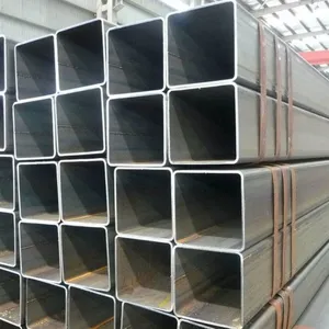 S275jr 1x1 Inch 20mm 30mm Hot-dip Galvanized Mild Steel Square Rectangular Tube Gi Hollow Section Steel Tube thumbnail-4