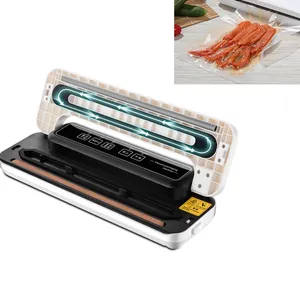 MO-QDMECH Vacuum Sealer Machine BZ046 Automatic Food Vacuum Sealing Machine Kitchen Countertop Home Use 10-20s thumbnail-1