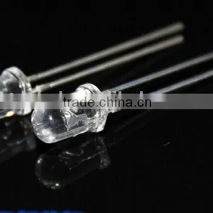 Through Hole 5mm Led Diode With 15 / 20 / 30 Degree Viewing thumbnail-3