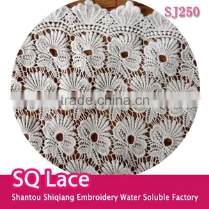 2016 High Quality Lace Accessory Cotton Full Lace Lace Design for Garment thumbnail-1