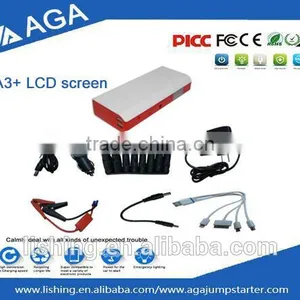 New Innovative A3 Plus Portable Back up Power Bank and Car Jump Starter With Intelligent LCD thumbnail-5