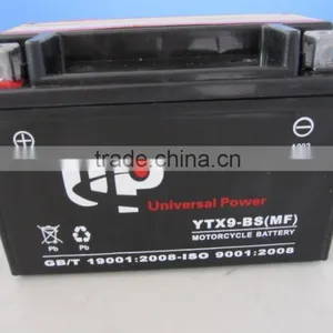 Maintenance Free Motorcycle Battery12V8Ah YTX9-BS thumbnail-1