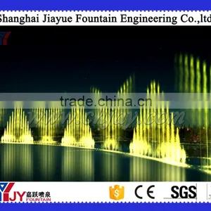 Outdoor Large Scale Gas Explosion Fountain Project With Music and Led Light in the Lake thumbnail-5