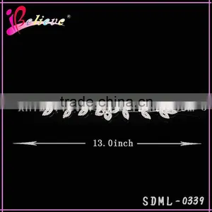 Silver Flower Metal Hairband Wholesale in Factory , Women Hairband Jewelry thumbnail-3