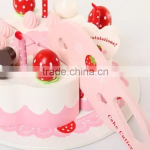 Wooden Ketchen Toy Cake Play Set thumbnail-1
