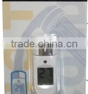 IPX7 Approval LED Alert Digital Shower Head Thermometer thumbnail-4