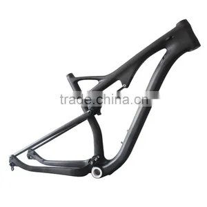 2016 Chinese Best Sell 12x142 Thru-axle 29er Carbon Mountain Bike Frame Full Suspension thumbnail-1