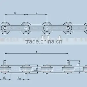 Chains 131.33mm for Steps on Escalators thumbnail-2