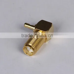[Manufactory]sma Female Right Angle Connector With O-ring thumbnail-1