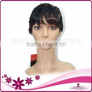 Fashion and Unique Wendy Synthetic Wig Short Wig Loose Curl Best Quality thumbnail-1