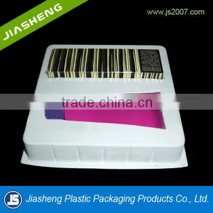 Plastic Cosmetic Packaging PS Flocked Tray thumbnail-1