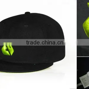 NEW Black Fashion Trend Men's Snapback Adjustable Baseball Cap Hip Hop Hat thumbnail-1