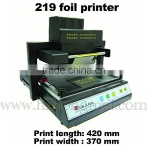 Digital Foil Printer Machine TJ 219 Heat Press Machine for 2015 thumbnail-1