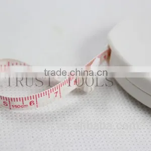 Mini White Hearts Tape Measure MT1713 thumbnail-2