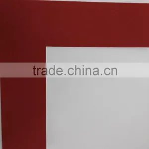 9.5*9.5" /6.75*6.75" Williamsbury Red SUNBOW NS118 Matboard of Modern Series thumbnail-1