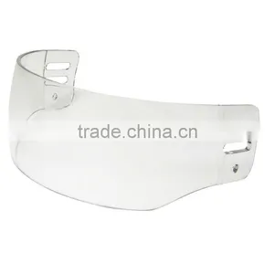 Clear Polycarbonate Shield Ice Hockey Helmet Visor thumbnail-4
