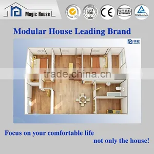 Sound Insulation 37dB Low Cost EPS Sandwich Panel Prefabricated House thumbnail-2