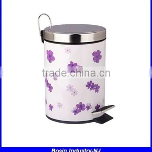 Foot Pedal Stainless Steel Waste Bin thumbnail-2