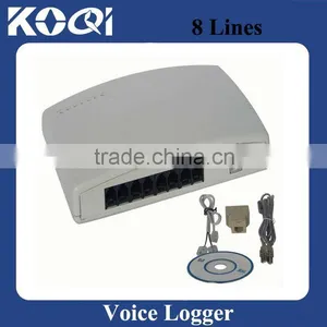 8 Channel Telephone Voice Logger thumbnail-1