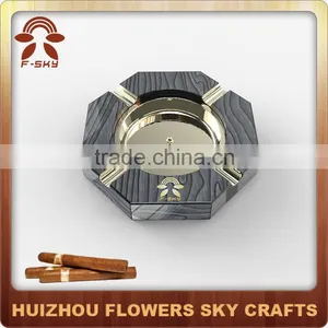Noble Hot-Sale Cigar Ashtray Made of Wood thumbnail-1