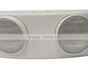 High-quality Best-price 2 x 1 Watt Decorative White LED Twin-Flood Emergency Light thumbnail-1