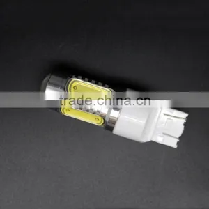 High Performance 12V 7443 W21/ 5W High Bright 7.5w Wedge Car Brake Stop Reverse Turn Signal LED Bulb White thumbnail-3