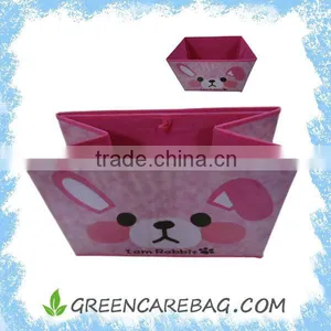 Non Woven Fabric Storage Bins Organizer Container thumbnail-4