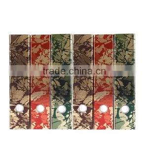 2016 Luxury High Quality Retro Patterns Printed fc Size Lever Arch Handmade Paper File Folder thumbnail-3