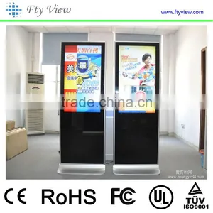 55 Inch Double Sides Floor Stand Touch Screen Display LCD Advertising Player Supplier's Choice thumbnail-4
